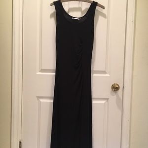 Calvin Klein ruched maxi dress, Small EUC!